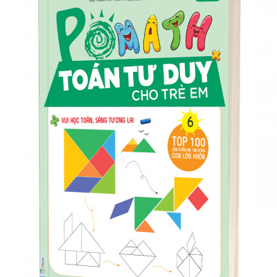 Combo 3 Cuốn Pomath Toán Tư Duy Cho Trẻ Em 4 - 6 tuổi (Tập 4,5,6)