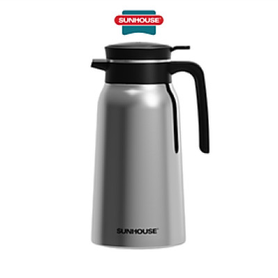 Ấm giữ nhiệt gia đình 2.0L inox 304 Sunhouse KS-TH2000FI - Hàng Chính Hãng