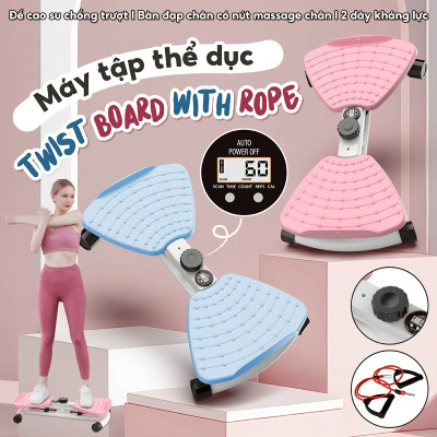 BG Dụng cụ tập thể dục 3003R xoay eo bụng đứng cho massage chân giảm cân, bàn xoay eo tập bụng, xoay eo