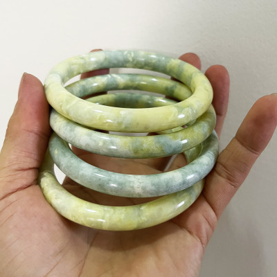 Vòng tay ngọc cẩm thạch nhiều size nhiều màu