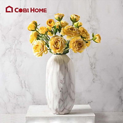 Bình Hoa Sứ , Vân Trắng 377619 , sản phẩm nhập khẩu và phân phối chính hãng .