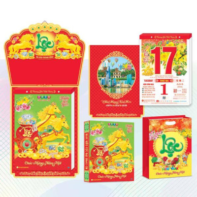 Lịch Bloc Siêu Cực Đại - Chủ Đề Phong Cảnh Việt Nam - Mã Đáo Thành Công - Hương Trang HT3