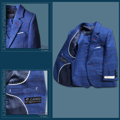 BỘ ĐỒ VEST BÉ TRAI CATRIO PCT C20 CHO TRẺ EM TỪ 2 TUỔI ĐẾN 7 TUỔI (11KG ĐẾN 26KG) THUỘC BST QUẦN ÁO COMPLET VESTON TRẺ EM CATRIO MÙA THU ĐÔNG