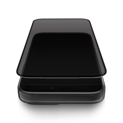 Kính Cường Lực Gốm Cho iPhone 17 Pro Max UNIQ OPTIX XENON CLEAR/ PRIVACY Nanoceram Ceramic Shield Siêu Cứng Làm Từ Gốm Hàng Chính Hãng