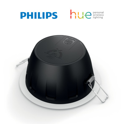 Bộ đèn âm trần Philips Hue Downlight – Garnea 7W D125 / 10.5W D150