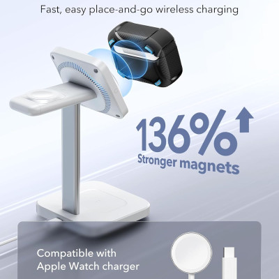 Bao Case cho Airpods Pro 3 (2025) ESR Cyber Tough Magentic Case - Hàng chính hãng