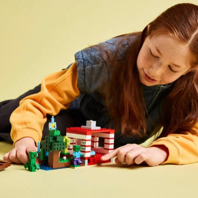 Đồ Chơi Lắp Ráp Pháo Đài TNT Trong Rừng - Lego Minecraft 21275 (287 Mảnh Ghép)
