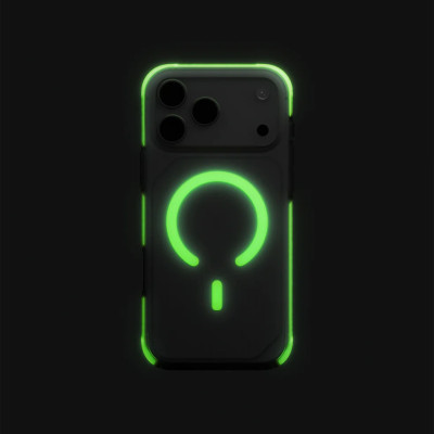 Ốp Lưng Cho iPhone 17 Pro/ 17 Pro Max UNIQ COMBAT ACTIVE Thiết Kế Phát Sáng Trong Bóng Tối Chống Sốc 4m MagClick Hàng Chính Hãng