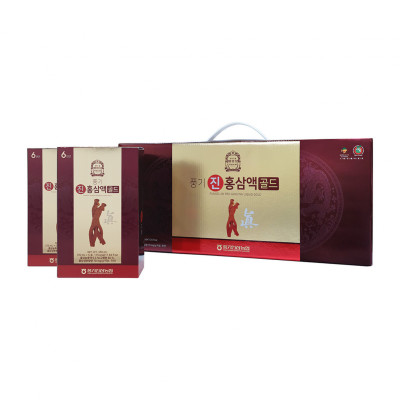 NƯỚC HỒNG SÂM JIN LIQUID GOLD 20 GÓI * 70ML HWANG PUNG JUNG since 1908 -  DINH DƯỠNG MỖI NGÀY