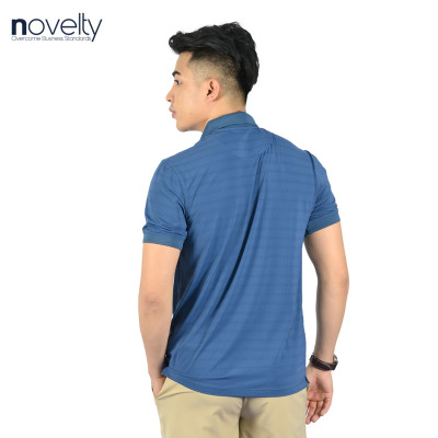 Áo thun Polo nam Novelty 210058 màu xanh cổ vịt
