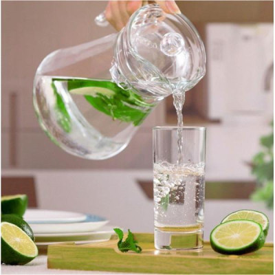 Bộ bình cốc Luminarc dùng trên bàn khách, phòng ăn 5 chi tiết - N0835, chống bám màu, bám mùi