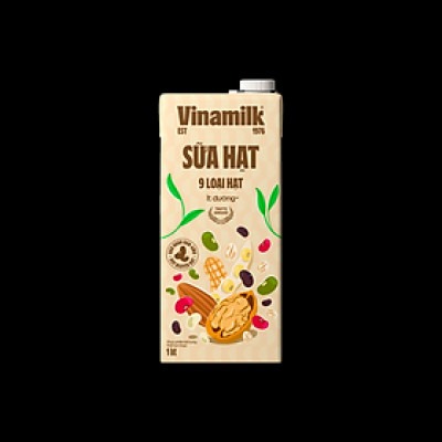 SỮA SUPER NUT 9 LOẠI HẠT VINAMILK 3 TỐT ÍT ĐƯỜNG  HỘP 1 LÍT,>94% SỮA HẠT