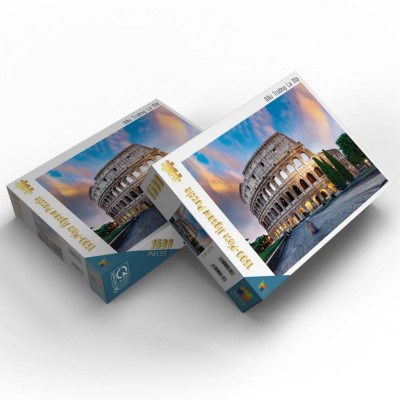 Bộ Tranh Ghép Hình Minh Châu - 60 x 80 cm (1500 Mảnh Ghép) - Đấu Trường La Mã