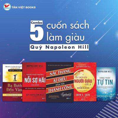 Combo 5 Cuốn Sách Làm Giàu Của Quỹ Napoleon Hill - Bản Quyền