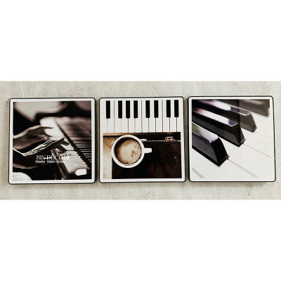 (ẢNH THẬT) Tranh treo tường âm nhạc 33 trang trí decor phòng học âm nhạc kèm đinh