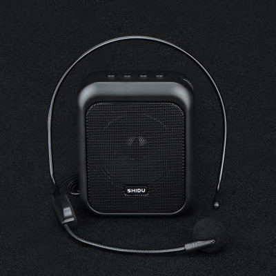 Loa Trợ Giảng Có Dây Hỗ Trợ Nghe Nhạc Bluetooth 5.0 SHIDU SD-M100 - Hàng Chính Hãng