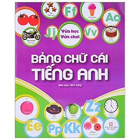 Sách - Vừa Học Vừa Chơi - Bảng Chữ Cái Tiếng Anh - Tân Việt Books