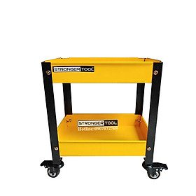 Xe đẩy dụng cụ 2 tầng thép sơn tĩnh điện Stronger Tool