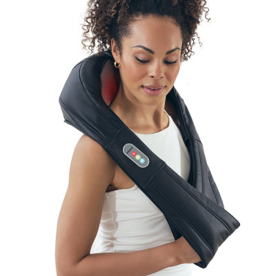 Đai massage Shiatsu cổ vai gáy & toàn thân kèm nhiệt Homedics NMS-615 - Hàng nhập khẩu USA