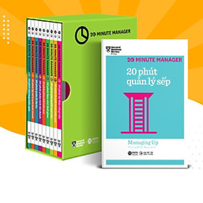 Trạm Đọc | Bộ Sách 20 Phút HBR (Bộ 10 Cuốn)