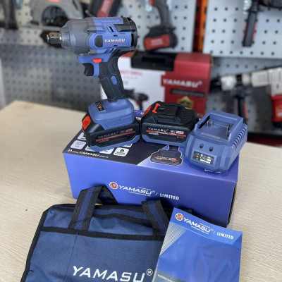 MÁY SIẾT ỐC ĐỘNG LỰC PIN 21V 500N YMS-M500BL YAMASU ( 2PIN+1 SẠC) - HÀNG CHÍNH HÃNG