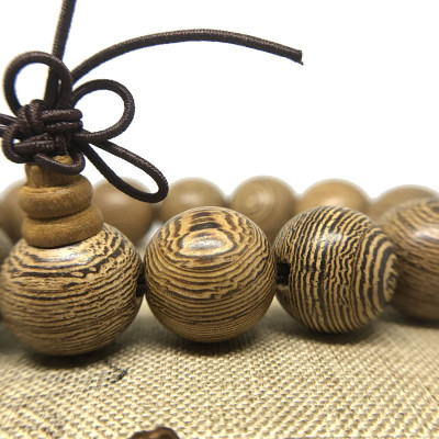 VÒNG TAY GỖ CÁNH GÀ SIZE HẠT 15MM - 15 HẠT