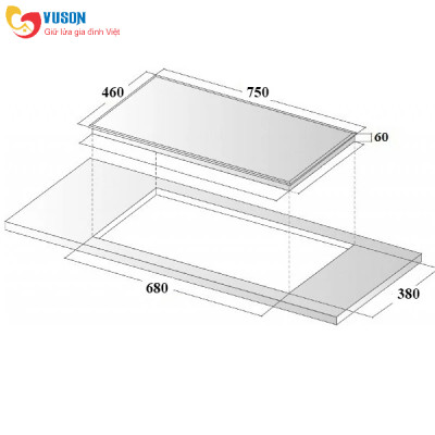 Bếp Từ Eurosun EU-T897G - Hàng chính hãng