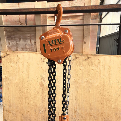 Palang Xích Kéo Tay ABG 1T-3M - Ba Lăng Xích Kéo Nâng Hạ Vật Nặng Tới  1 Tấn, Xích Dài  3 Mét Dùng Trong Nhà Xưởng, Công Nghiệp Và Đời Sống - Hàng Chính Hãng