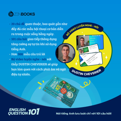 Sách - English Question 101 - Lộ Trình Học Giao Tiếp Qua Q&A