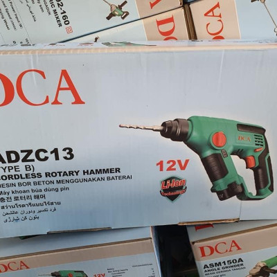 MÁY KHOAN BÊ TÔNG PIN DCA ADZC13 12V (KÈM 2 PIN 12V/2.0AH) - HÀNG CHÍNH HÃNG