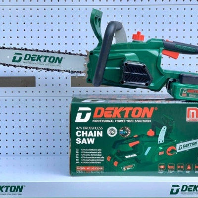 MÁY CƯA XÍCH DÙNG PIN 42V DEKTON M21X2-CS14BL - HÀNG CHÍNH HÃNG