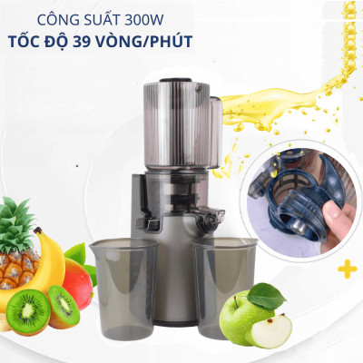 Máy ép chậm Kalpen J5 công suất 300W dung tích 800ml, - Hàng chính hãng
