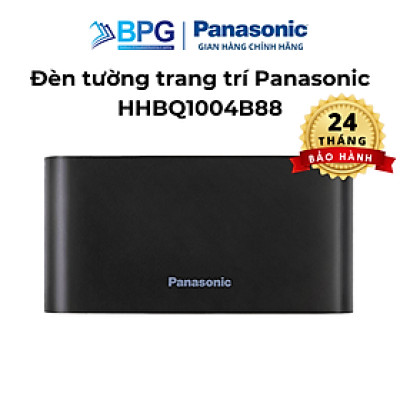 Đèn gắn tường Panasonic HHBQ1004B88, Ánh sáng vàng 3000K, trang trí, thắp sáng lối đi cầu thang, hành lang