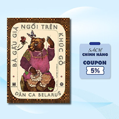 Bà Gấu Già Ngồi Trên Khúc Gỗ