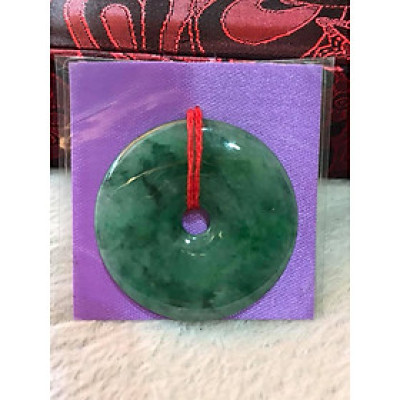 MẶT DÂY CHUYỀN ĐỒNG ĐIẾU HAY ĐỒNG TIỀN SIZE TO ĐÁ NGỌC CẨM THẠCH  SIZE LỚN 43MM X DẦY 5MM MÀU XANH NGỌC ĐẬM  100% ĐÁ TỰ NHIÊN BỌC LÀM MẶT DÂY CHUYỀN ĐẸP LẮM Ạ