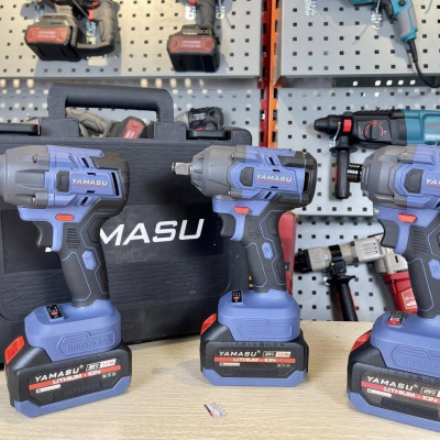 MÁY SIẾT ỐC ĐỘNG LỰC PIN 21V 330N YMS-M330BL YAMASU ( 2PIN+1 SẠC) - HÀNG CHÍNH HÃNG