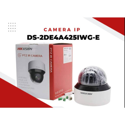 Camera IP HIKVISION Speed Dome hồng ngoại 4.0 Megapixel DS-2DE4A425IWG-E Hồng ngoại 50m, Chức năng báo động thông minh ,.-Hàng chính hãng