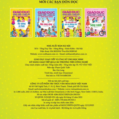 Combo Giáo Dục Giao Tiếp Và Ứng Xử Cho Học Sinh (2 Quyển): Kỹ Năng Cơ Bản + Kỹ Năng Giao Tiếp Qua Các Phương Tiện Công Nghệ