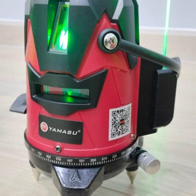 MÁY LASER CÂN BẰNG 5 TIA XANH YMS-111 ( 1 PIN + 1 SẠC ) YAMASU - HÀNG CHÍNH HÃNG