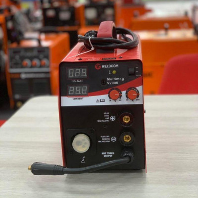 MÁY HÀN BÁN TỰ ĐỘNG MULTIMAG V2000 (220V, HÀN DÂY LÕI THUỐC KHÔNG CẦN KHÍ/QUE/CO2) WELDCOM - HÀNG CHÍNH HÃNG