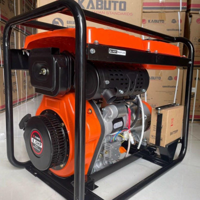 TỔ MÁY PHÁT ĐIỆN DIESEL 5.5KW KBT6000D KABUTO - HÀNG CHÍNH HÃNG