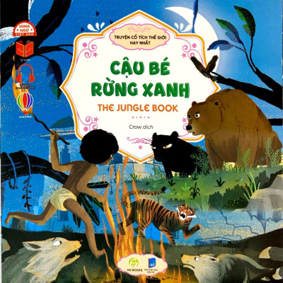 Sách - Truyện Cổ Tích Hay Nhất Thế Giới - Cậu Bé Rừng Xanh - The Jungle Book