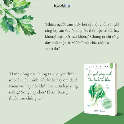 Sách  Ăn sạch sống xanh, tâm lành trí khỏe - BẢN QUYỀN