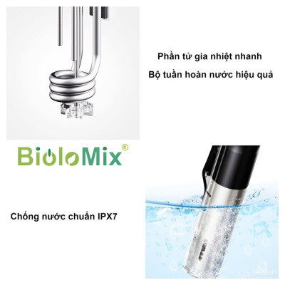 Máy nấu chậm Sous vide dùng cho gia đình thương hiệu Mỹ cao cấp BioloMix SV-9002 - Hàng Chính Hãng