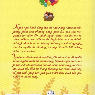 Sách: 63 Thói Quen Tốt Giúp Trẻ Trưởng Thành