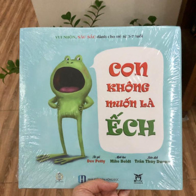 Combo 02 cuốn: "Thái tử Siddhartha" và "Con không muốn là Ếch"