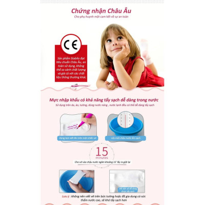 Bút lông đầu to STABILO Power (PW280) - Xanh Cyan (450)