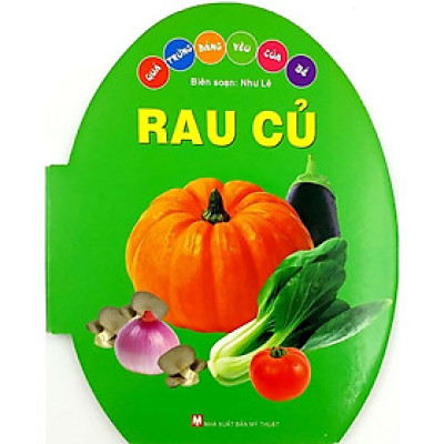 Sách - Quả Trứng Đáng Yêu Của Bé - Rau Củ - Tân Việt Books