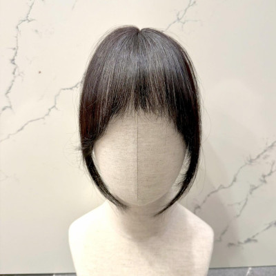 Mái Pháp tóc thậ.t nữ (không có tóc phía sau)- Tóc Giả Vân Anh