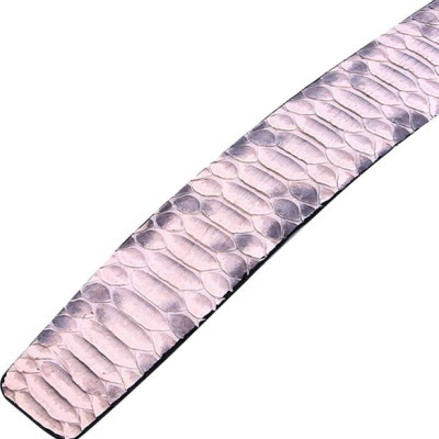 Thắt Lưng Nam Da Trăn VIP Bản Lớn Đầu Kim Huy Hoàng HT4336 - Da Nguyên Thủy